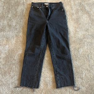Madewell Straight Leg Curvy Vintage Jean